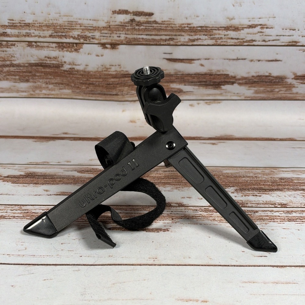 Pedco Ultra-Pod II Compact Foldable Table Top Travel Tripod Ball Head